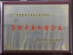 公司荣誉