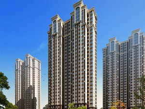 幸福里住宅小区透视