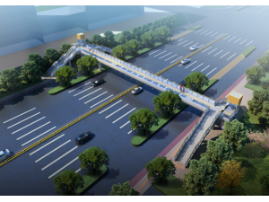 高新区过街天桥长江路